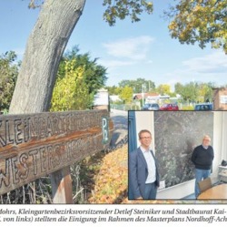 Kleingärtner können planen